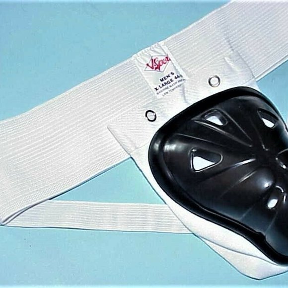 MEN'S V SPORT, JOCKSTRAP & COMFORT HARD PROTECTIVE CUP, A FORTRESS FOR THE BOYS - Picture 2 of 5